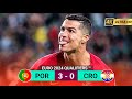 Portugal vs Croatia 3-0 | Ronaldo Hattrick EURO 2024 Qualifiers Highlights & Goals