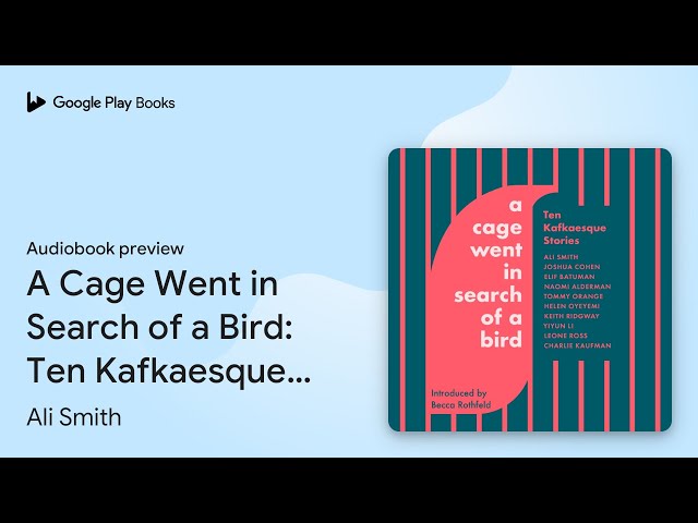 Vídeo relacionado con Una jaula salió en busca de un pájaro: Diez historias kafkianas (Tremebundas)