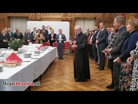 Oleśnica - ksiądz Tadeusz Faryś chwali PiS i Jarosława Kaczyńskiego