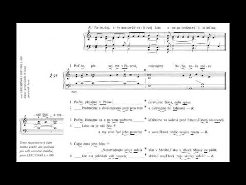 LS II, str.195 - Pane, daj, aby sme počúvali tvoj hlas; Ž95