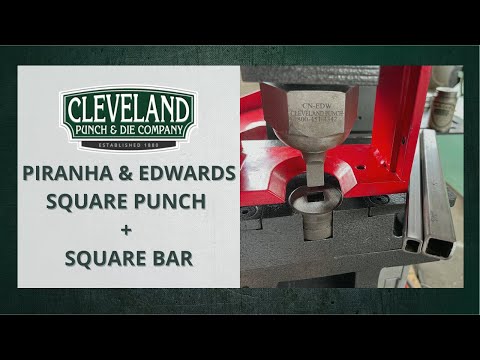 Square Punch + Square Bar