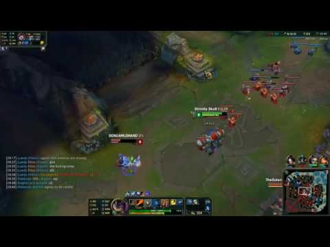 Best Rumble Ita 1v2 mid vs Lulu and Lee Sin