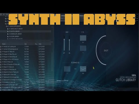 LOW GRANULAR BASS & GLITCHY SCAPES!! KARANYI SYNTH ABYSS!