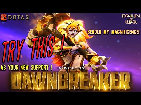 Dawn of War DotA 2 - Full GamePlay - DawnBreaker SUPPORT MODE [ 2022 Best Strategy Arcade PC Game ]