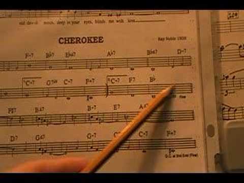 "Cherokee" analyzed for jazz playing