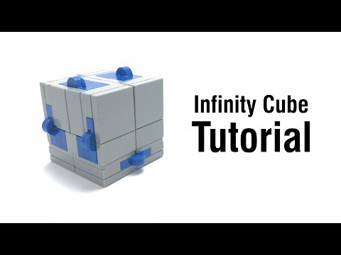 LEGO Infinity Cube Fidget Toy Puzzle Tutorial