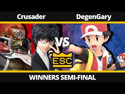 ESC 06 Winners Semi-Final - Crusader (Ganondorf, Joker) Vs. DegenGary (Pokémon Trainer) - SSBU