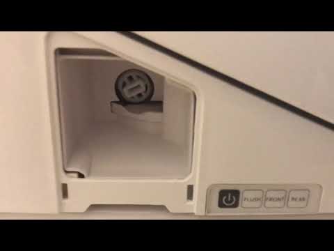 How to clean Toto Neorest bidet water filters