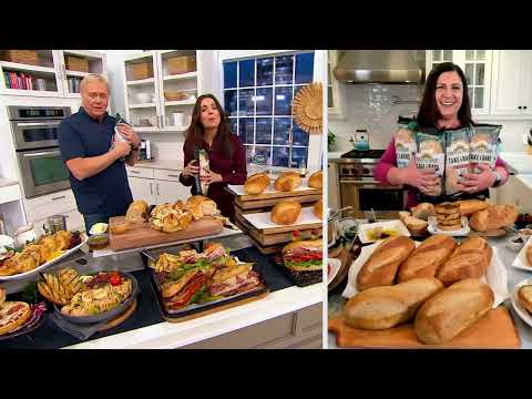 Essential Baking Co. (5) 16-oz Italian and French Breads on QVC