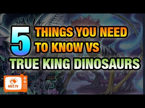 5 Things you Need to know VS True King Dinosaurs