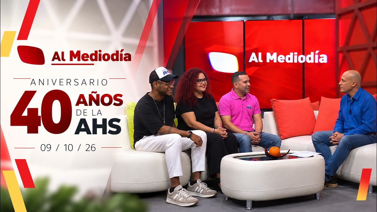 AL MEDIODÍA: Dedicado Aniversario 40 de la AHS (09/10/26)