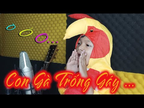 Con gà trống gáy - Bé Hồng Ân
