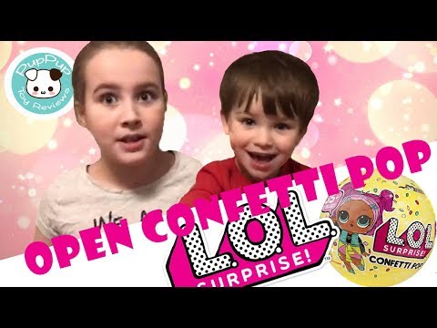 Open LOL Confetti Pop!! Opening LOL Confetti Pop Dawn | LOL Doll Opening