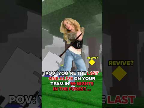 You’re The LAST ONE “ALIVE” in 99 NIGHTS IN THE FOREST on ROBLOX… 🌳🦌