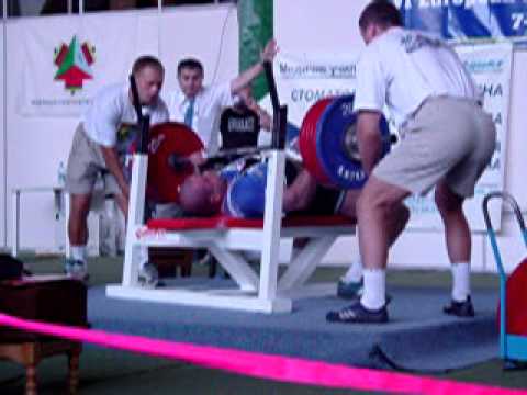 European Bench Press Championship 2003 m -110 kg Bardiyan (BLR) 2.attempt 272,5 kg