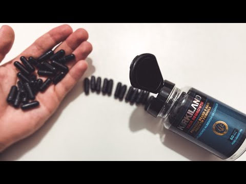 TESTEI MINOXIDIL EM CÁPSULA | [veja oque deu] - OPINIÃO SINCERA!!! - BARBA PRETA