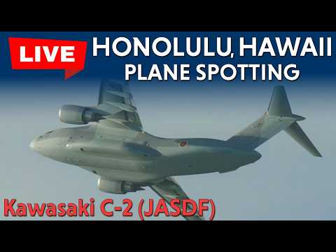 Arrivals and Departures at HNL/PHNL Honolulu Hawaii - Live Planespotting 2-12-2026
