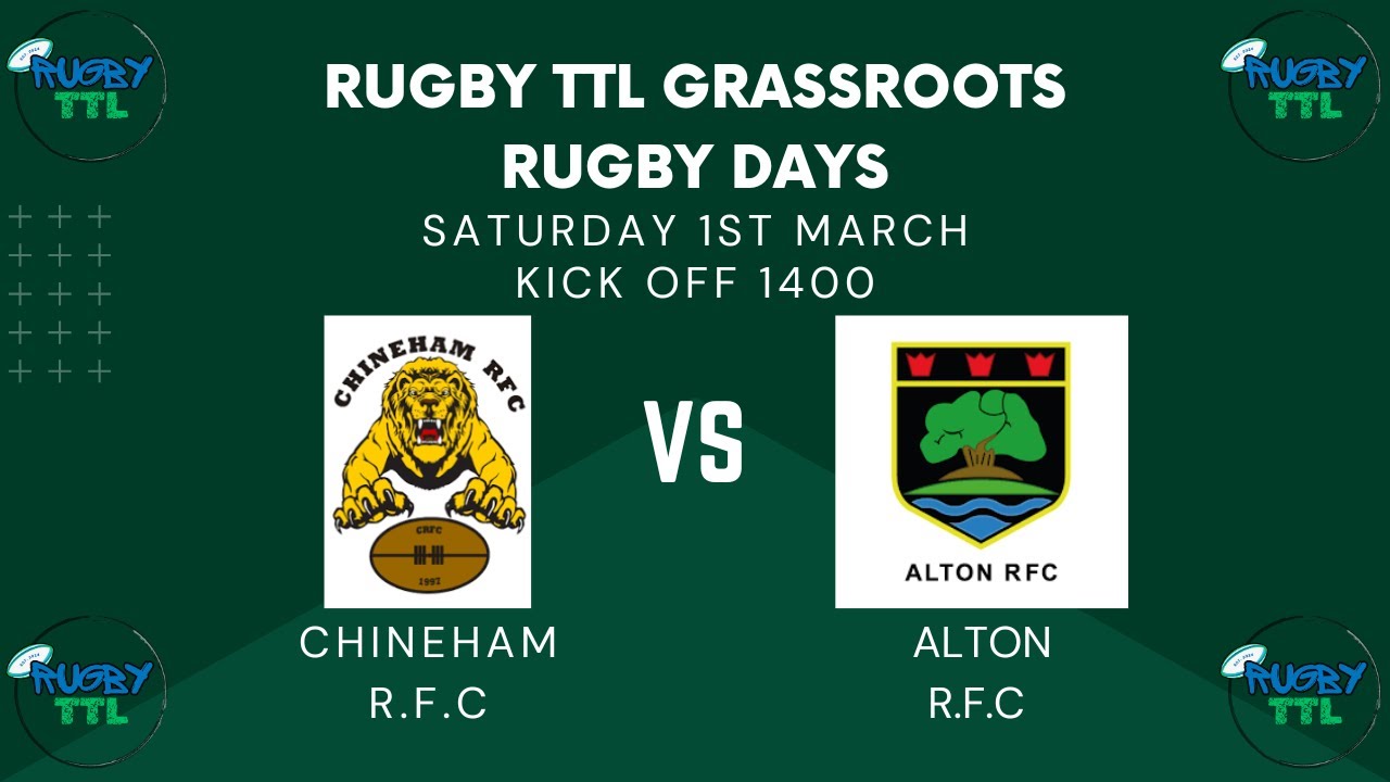 Rugby TTL Grassroots Rugby Days 01 03 2025 Chineham v Alton