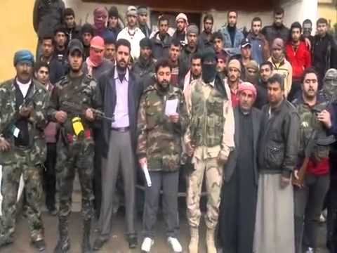 تأمين انشقاق 45 عسكري عن قوات النظام من قبل كتائب الجيش السوري الحر في صرين في ريف حلب