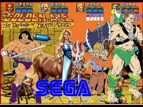 Golden Axe: The Revenge of Death Adder-4Players No Death ALL