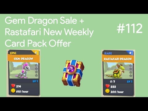 Gem Dragon Sale + Rastafari New Weekly Card Pack Offer | DML Gameplay #112