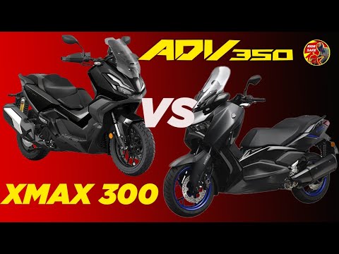 ADV 350 vs XMAX 300 Specs Comparison
