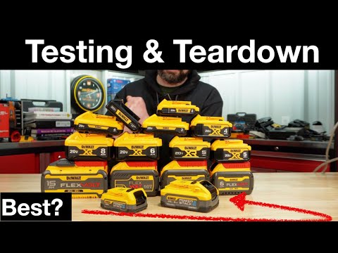 Dewalt 20V Battery Testing & Teardown