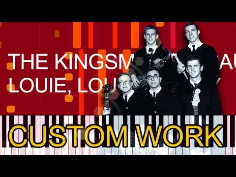 The Kingsmen - LOUIE, LOUIE MEDLEY (PRO MIDI FILE REMAKE) - "in the Style of"