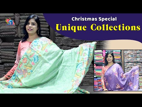 Christmas Special Designer Collection Sarees || Trendy Collections || Episode:78|| @Ammaselection ||