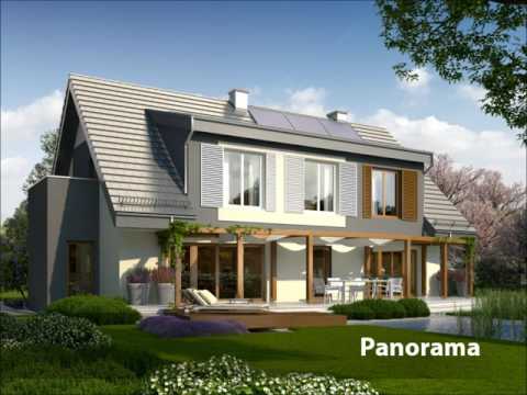 Projekt domu jednorodzinnego PANORAMADomy Czystej Energii