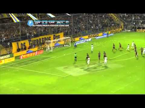 Penal errado de Domínguez  Central   Lanús  Fecha 10  Torneo Inicial 2013  Fútbol Para Todos