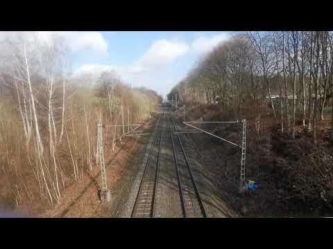 Zug in Soest Von Der Brücke Am 14.03.2021