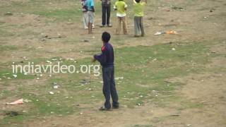 Children Playing, Gujarat 