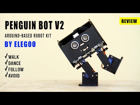 Elegoo Penguin Bot V2.0 FULL REVIEW | A Smart Arduino-based Robot that can dance!