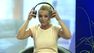 auvisio Funk-Kopfhörer OK-250.fm mit Ladestation und integr. Radio