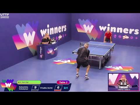 Winners League  26.08.21 Kolomiiets Volodymyr - Priadko Serhii 12:00