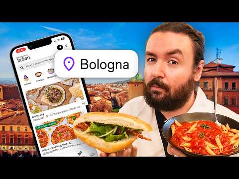 Wir BESTELLEN beim BESTEN RESTAURANT in BOLOGNA