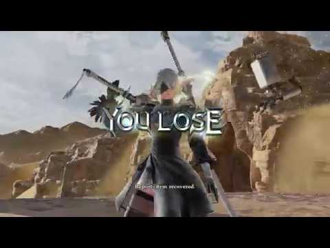 [SC6] Elysium Cassandra (Voleno) vs 2B (IV Wind) [4K 60FPS]