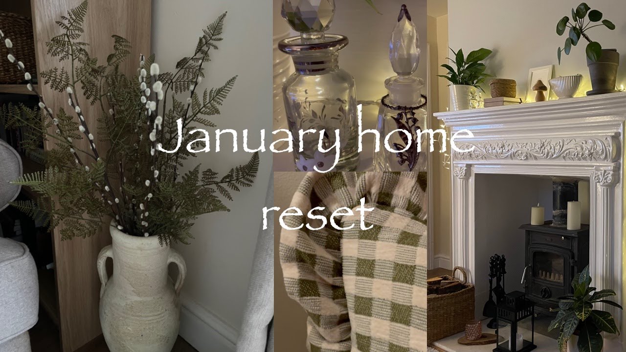 January Reset vlog I Small Home Updates #newhomeitems #marksandspencer #haulvideo 