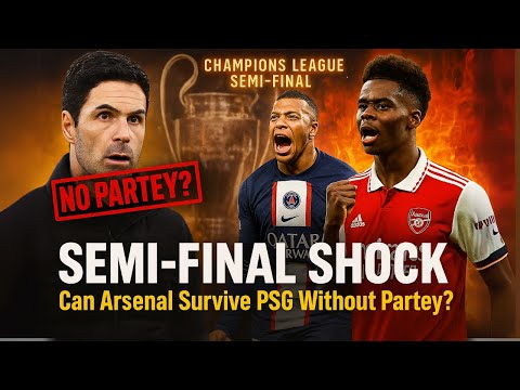 Arsenal’s SHOCKING Semi-Final Plan vs PSG | NO PARTEY?! | Champions League Drama!