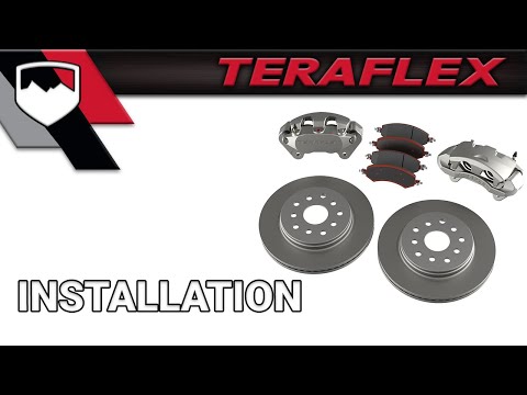 TeraFlex Install: JK Big Brake Kit - Part 1/2