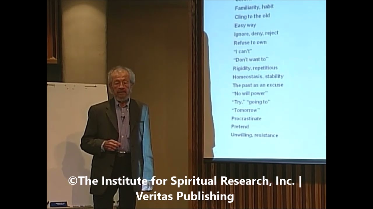 clip from Nov 05 What Keeps People Stuck 4 min