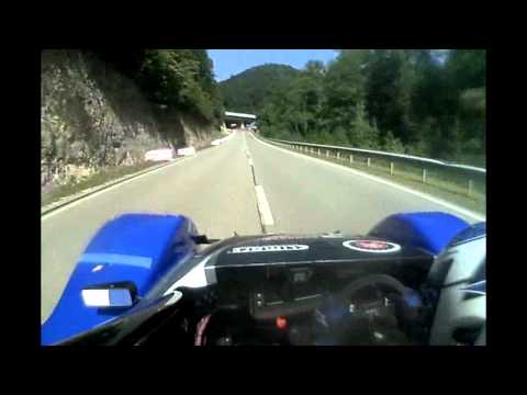 Saint Ursanne 2012 - Petr Vitek had trouble under Grippons (Osella PA 30 Zytek)