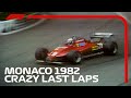Crazy Final Three Laps in Monaco! | 1982 Monaco Grand Prix