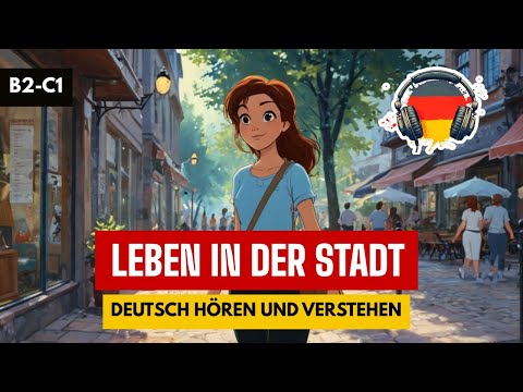 🏙️ Stadtleben: Vorteile & Nachteile – Deutsch verstehen lernen!