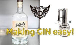 Making Gin at home is simple with Hot Rod Distiller
