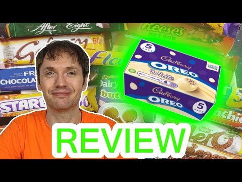 Cadbury Oreo White Chocolate Eggs Review
