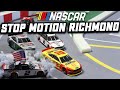 Brad Keselowski's dominance in stop motion: Stop Motion NASCAR From Richmond Raceway