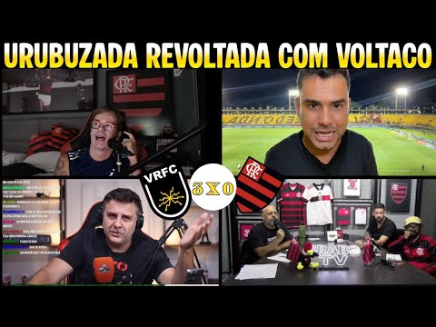 REAÇÕES FLAMENGUISTAS REVOLTADOS EM VOLTAÇO 3 X 0 FLAMENGO | PASSEIO EM VOLTA REDONDA