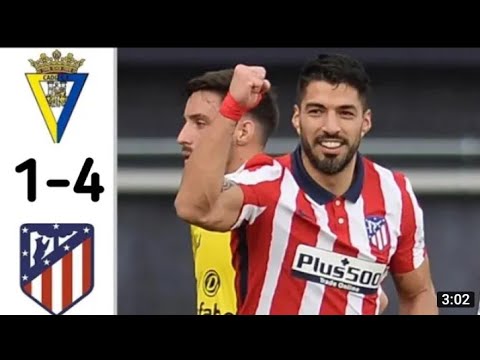 Atlético Madrid vs Cádiz 4/1 All Goals Extended Highlights 2021